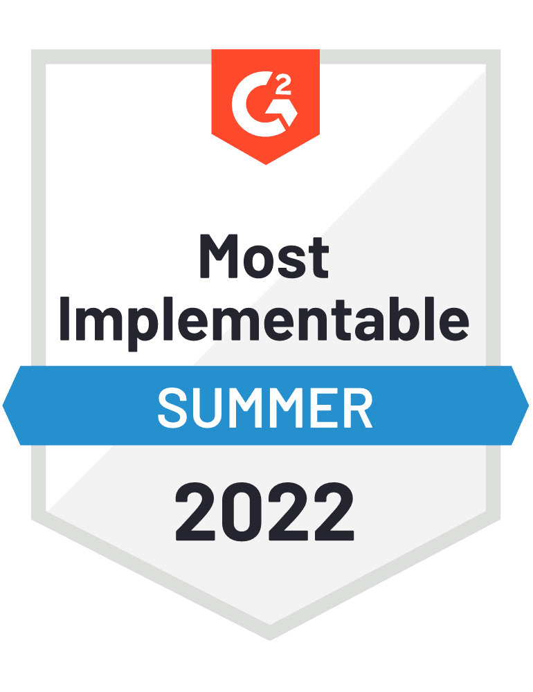 G2 Most Implementable Medal